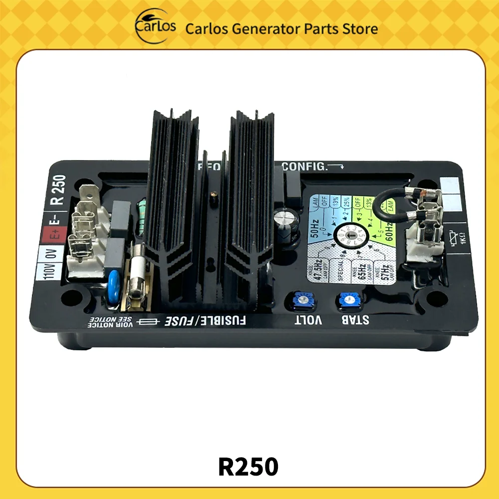 R250 Leroy Somer Generator AVR R-250 Voltage Regulator Stabilizer Diesel Alternator Parts