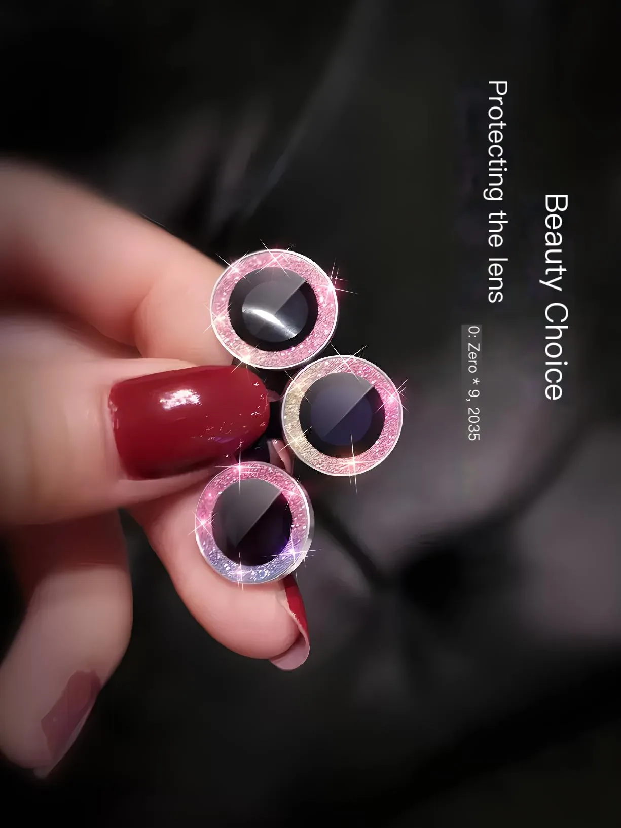 Glitter Bling Metal Glass Camera Lens Protector for IPhone 14 15 13 11 Pro Max Plus 12 Mini 14Pro 15Pro Women Ring lens Cover