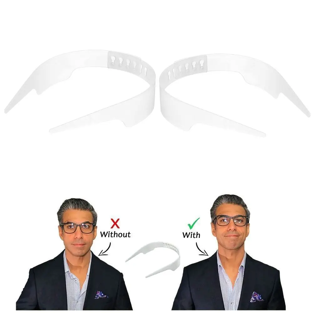 Supporto per colletto della camicia regolabile Colletto modellante Soggiorni Bundle Kit Camicia liscia Colletto modellante fisso antirotolamento Soggiorni Accessorio per vestiti