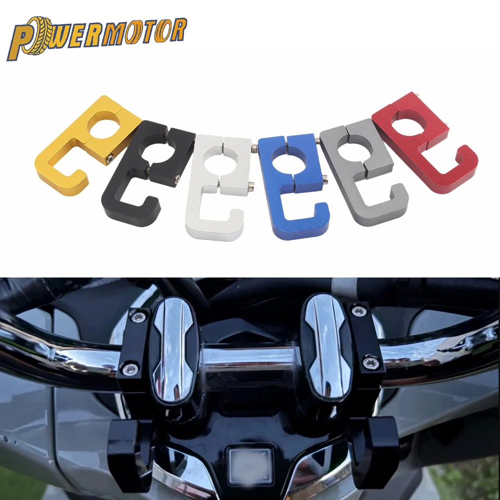 

Мотоциклетный крючок, вешалка для багажной сумки, крючки, держатель для KTM Kawasaki Honda BMW Yamaha, 22 мм, руль, универсальные детали для эндуро-байка