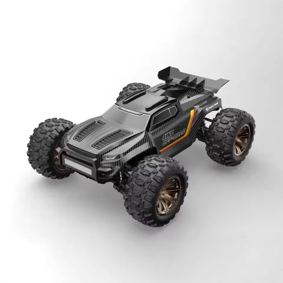 

Meijiaxin 1/10 Scale Brushless 58km/h Four-Wheel Drive RC Car Remote Control Off-Road Vehicle Toy Model Large Foot Car
