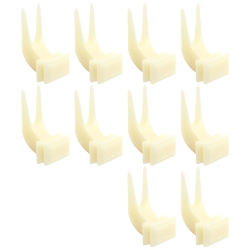 10PCS BIRD CAGE ผู้ถืออาหารผักผลไม้ผู้ถือ Skewer Feeder เก็บอาหารสะอาด