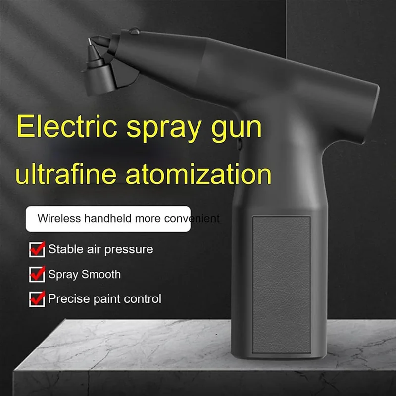 

AA76-Multifunctional Electric Cordless Spray Paint-Gun For Cars And Bicycles, 3.7V Handheld Device
