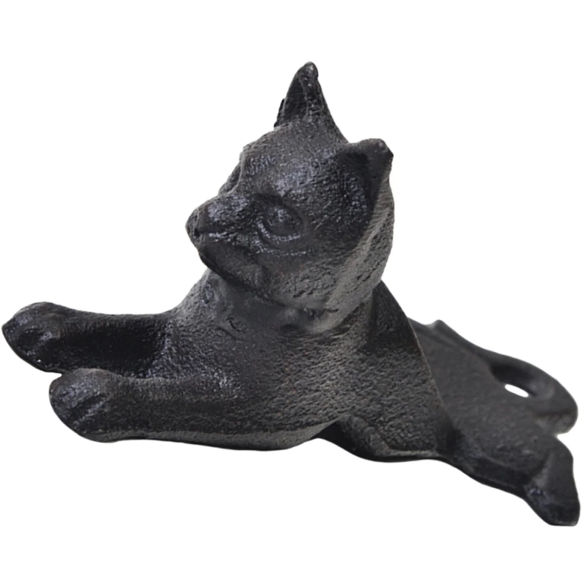 MLGB Cast Iron Cat Door Stop Vintage Decor Design Stooper Floor Stopper Decorate Windproof