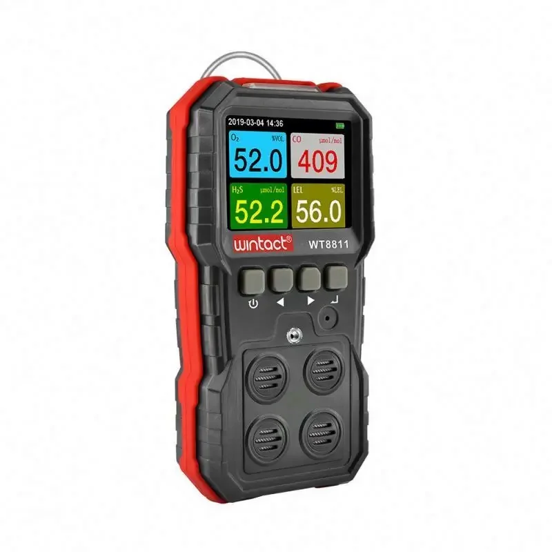 High quality gas analyzer car exhaust four in one gas analyzer meter