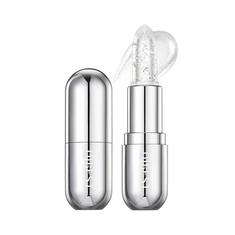 Jelly Lipstick Shimmering Crystal Jelly Lipstick temperatura cambia colore Lip Gloss balsamo per le labbra Ph a lunga durata per le donne ragazze