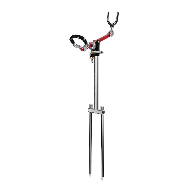 

Bracket fishing multi-functional strut pole ground plug