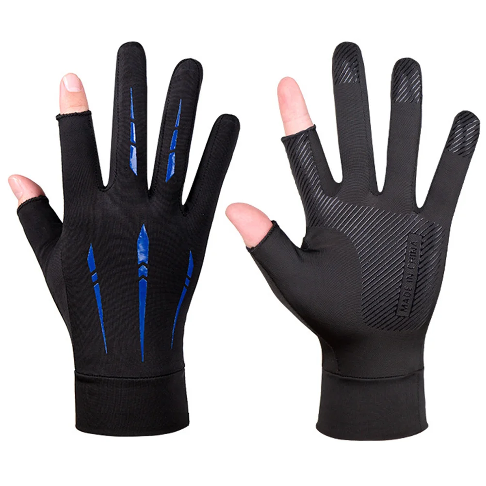 زوج واحد من قفازات اللياقة البدنية للبالغين غير قابلة للانزلاق ومتينة ومريحة لركوب الدراجات وصيد الأسماك وإكسسوارات رياضية قفاز حمام السباحة الواقي