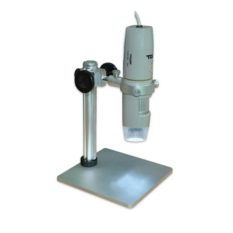 1X-500X Pocket Handheld Digital Microscope Aluminium Body IP53 Rating for Mobile Repair Jewelry/BGA/PCB Inspection Measurement