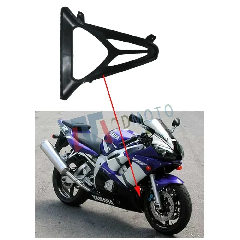 Para Yamaha YZF-R6 1998 1999 2000 2001 2002 soporte debajo del vientre lateral ABS carenado de inyección R 6 98-02 accesorios de motocicleta