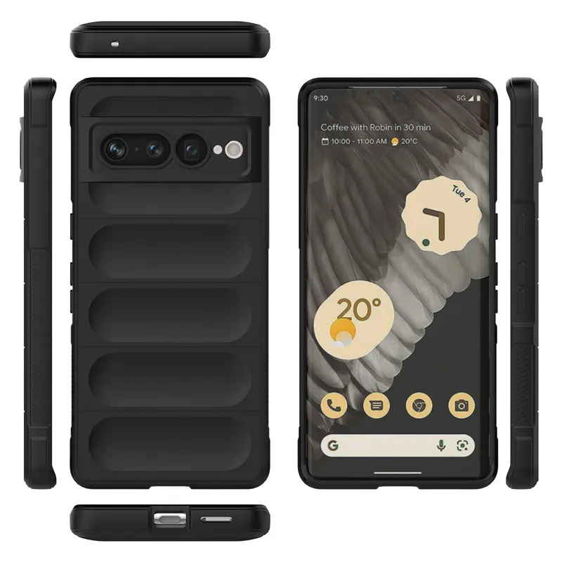 Per Google Pixel 7 Pro Cover per Pixel 7A 6A 8 7 Pro custodia paraurti in gomma antiurto in Silicone per Pixel 7 Pro Fundas 6.7 pollici