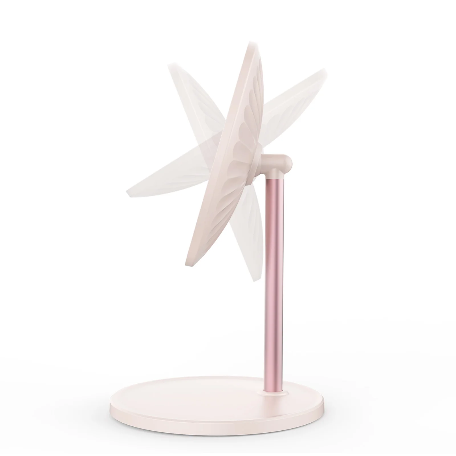 Novo espelho de maquiagem recarregável portátil 3 cores led luz espelho de maquiagem usb recarregável 2-em-1 desktop espelho de beleza