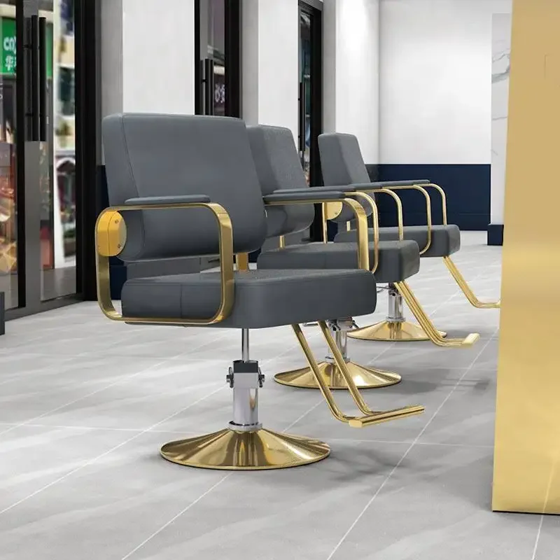 Swivel barber chair Recliner Pedicure Tattoo barber chair Pedicure Cadeira Para Maquiagem Profissional Beauty Salon Furniture