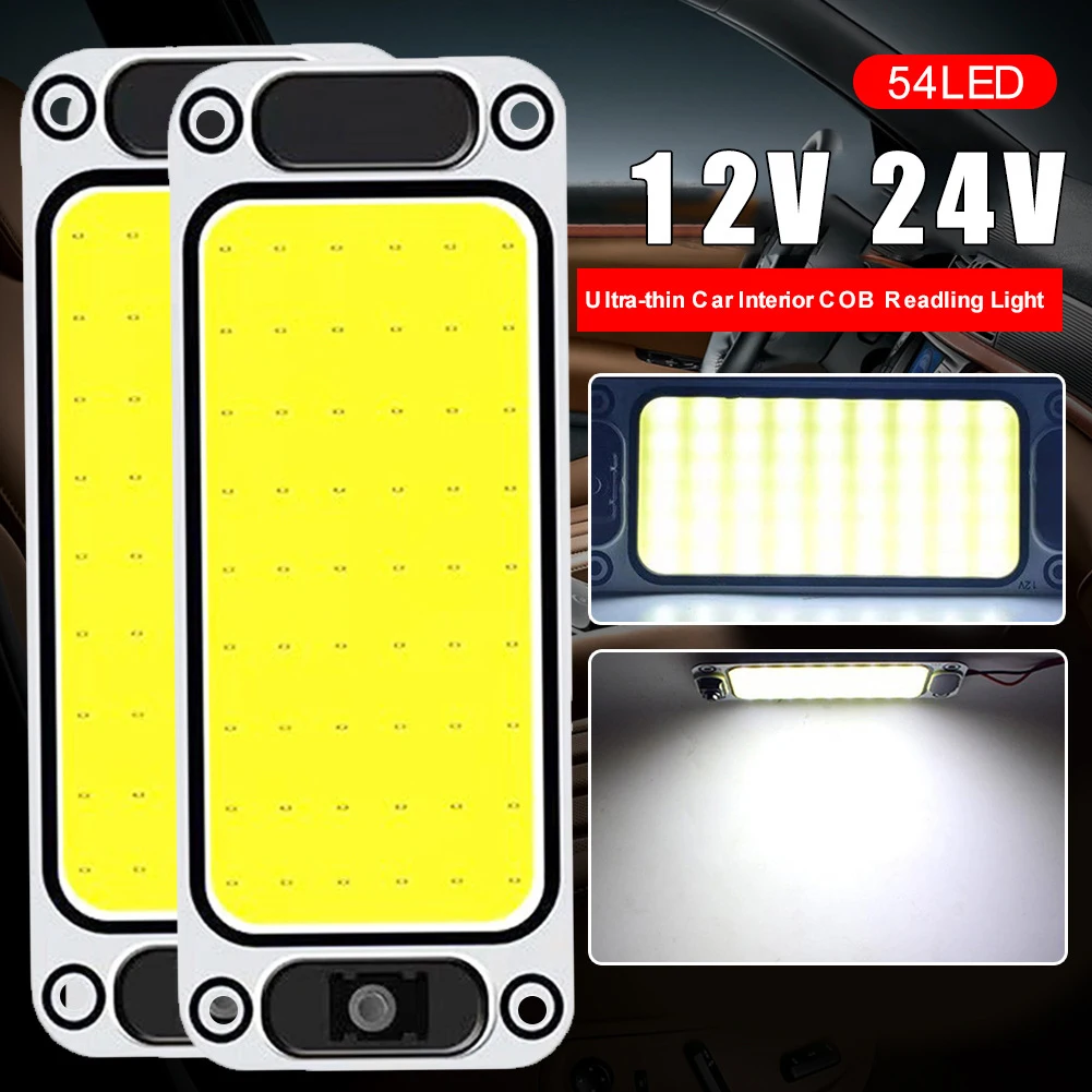 12V 24V Interior Light Long Service Life 10W LED Headlight Stick and Play Roof Panel Light Heat Dissipation for Van Vehicle