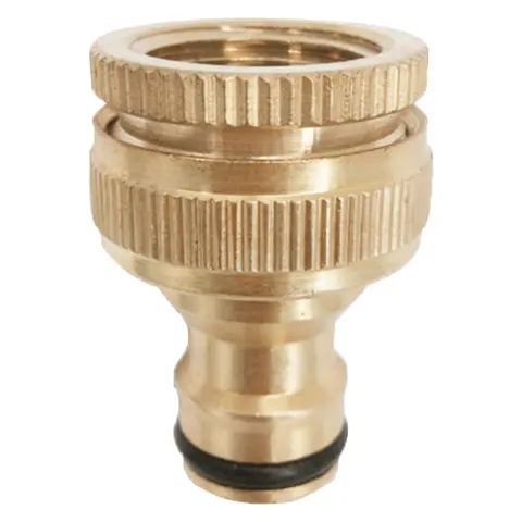 कॉपर होज़ कपलिंग एडाप्टर 20 मिमी 25 मिमी नो-लीक गार्डन होज़ फिटिंग वाटर होज़ कनेक्टर थ्रेडेड कनेक्टर ब्रास क्विक कनेक्टर 6 best sales जल युग्मन - №5