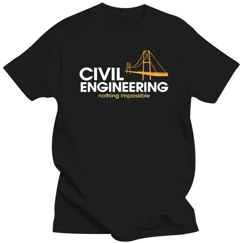 Funny Civil Engineer T Shirts Grephic Cotton Streetwear Short Sleeve O-Neck Structural Engineering Students Gifts T-shirt Men