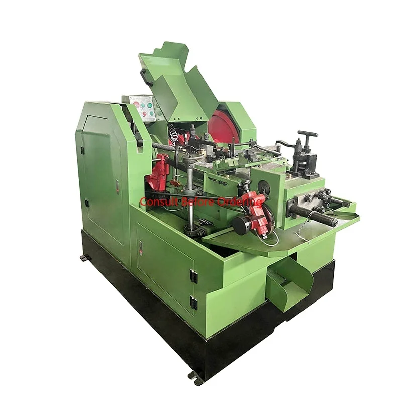 Fully Automatic Rivet Machine For Production Of Semi-hollow Rivets