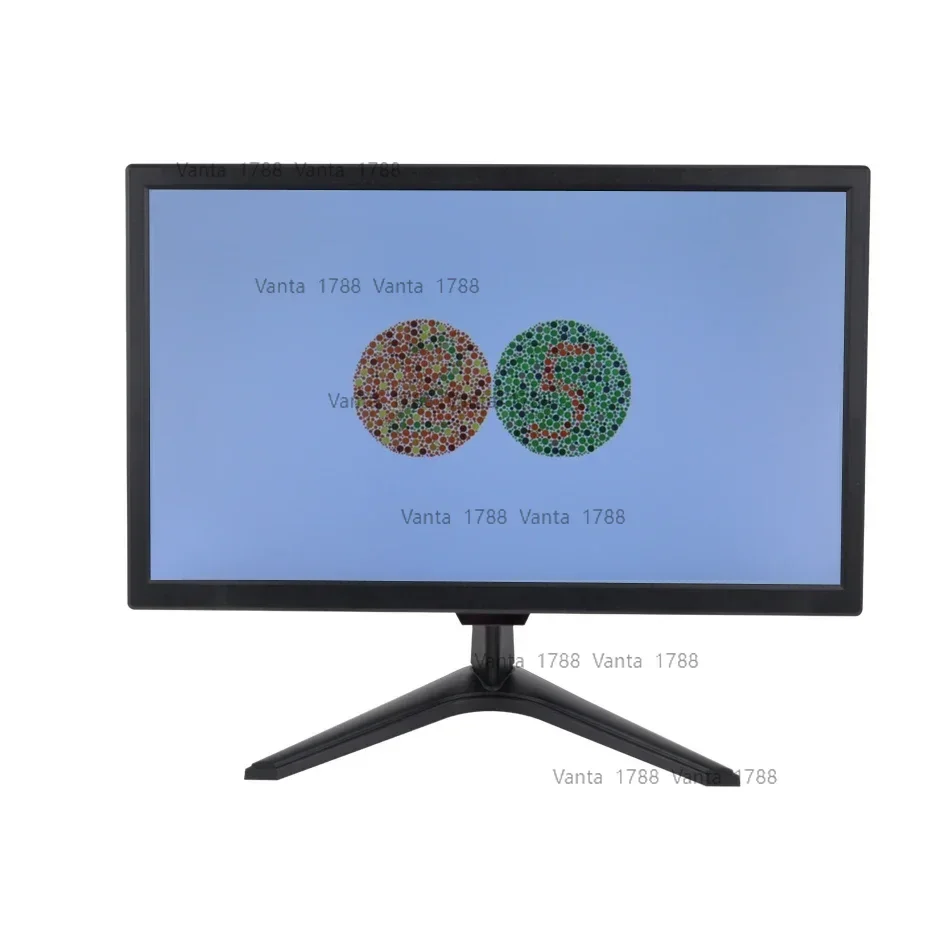 AIST 19 بوصة شاشة LCD مخطط رؤية بدقة مرئية اختبار بصري مخطط اختبار العين