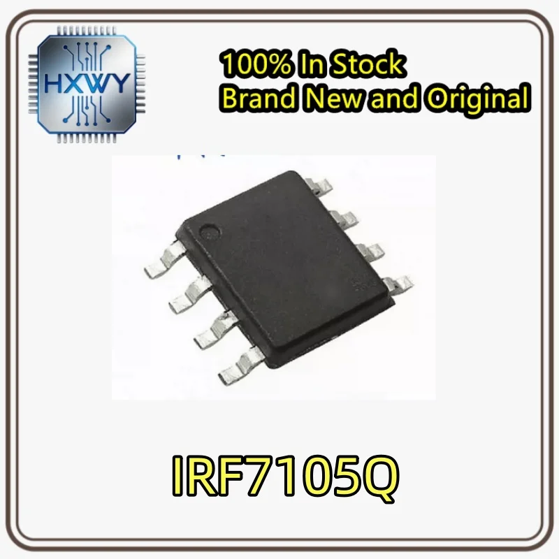10/50 pieces IRF7105Q F7105Q SOP-8 N+P channel complementary MOSFET new original stock