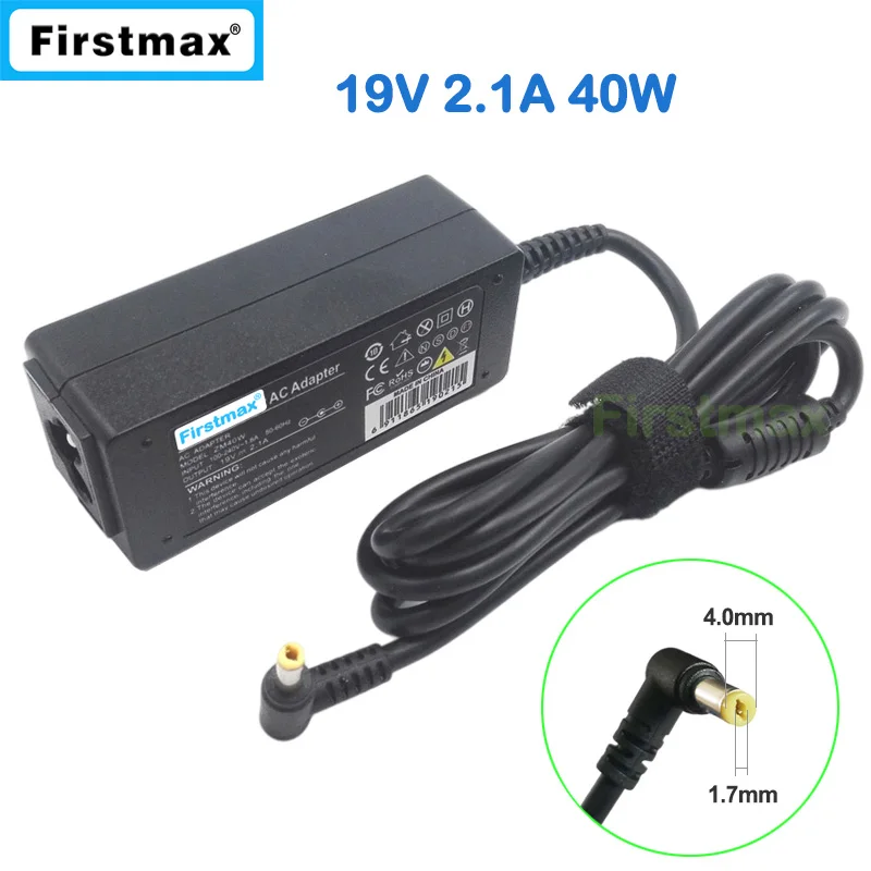 

19V 2.1A 40W laptop AC power adapter supply for HP Mini 110 210 1000 1100 for Compaq Mini 700 charger