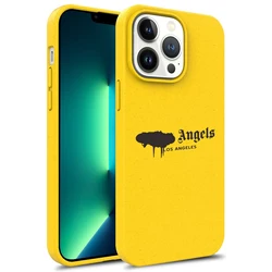 Funda de silicona suave de Ángel para iPhone, funda de teléfono de alta calidad para iPhone 15 14 13 12 11 Pro Mini 7 8 Se Plus Xr X Xs Max