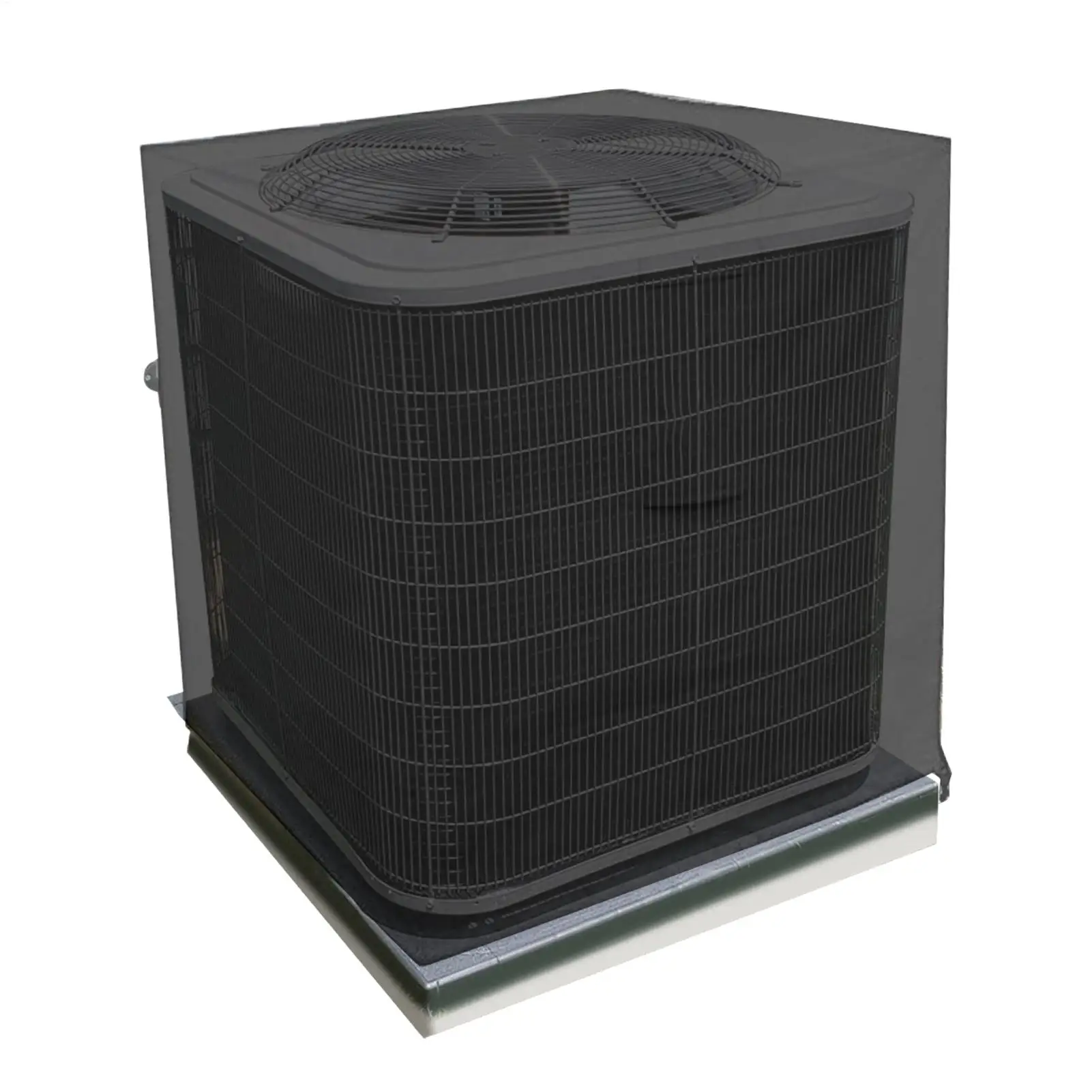 AC Cover For Outside Unit Waterproof Condenser Shelter Square External Air Conditioner Cover For Winter Leaf Snow Sun Furniture