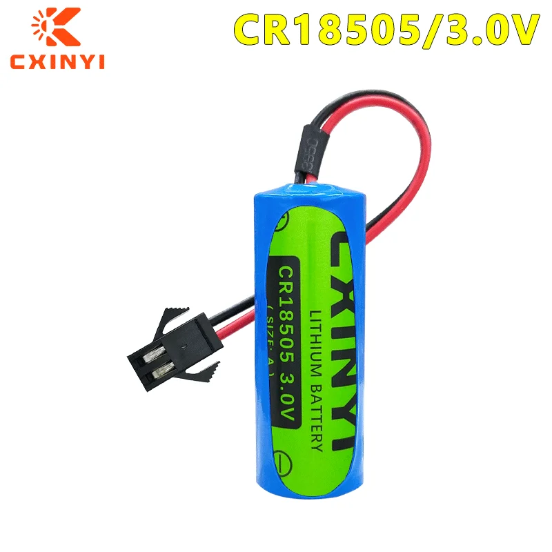 

CXINYI CR18505 3V lithium battery 3000mAh used for intelligent water meter PLC industrial control servo fire detection alarm