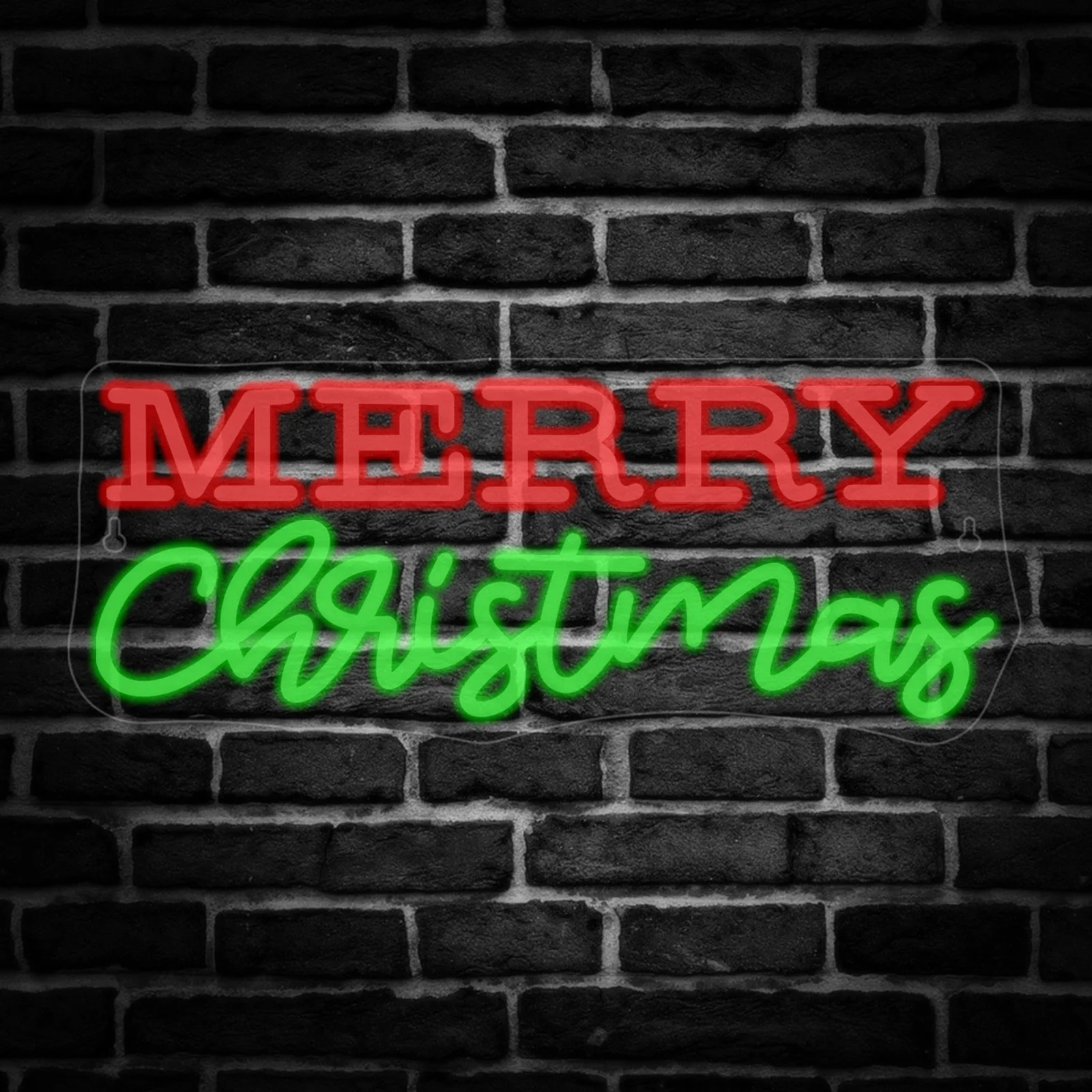 

Merry Christmas Neon Led Sign Red Green Lights Room Decoration Nice Gift Xmas Party Logo Bedroom Bar Club Dimmable USB Art Lamp