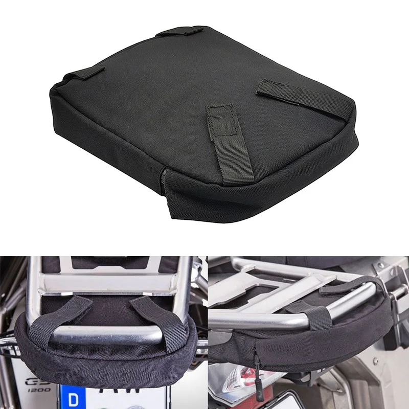 Waterproof Motorcycle Rear Rack Storage Bag Motorbike Tool Pouch Luggage Organizer For BMW R1200GS LC ADV R1250GS Adv