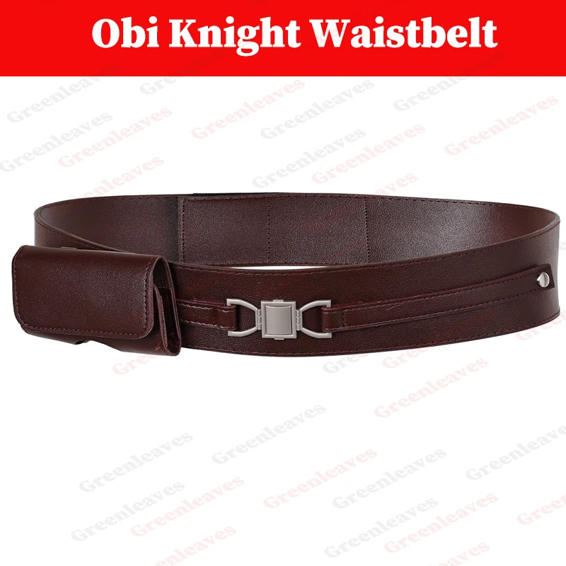 Obi Role Wan cinturón pretina Cosplay Caballero TV Anakin juego de rol fantasía pretina película batalla espacial Halloween disfraz cinturón
