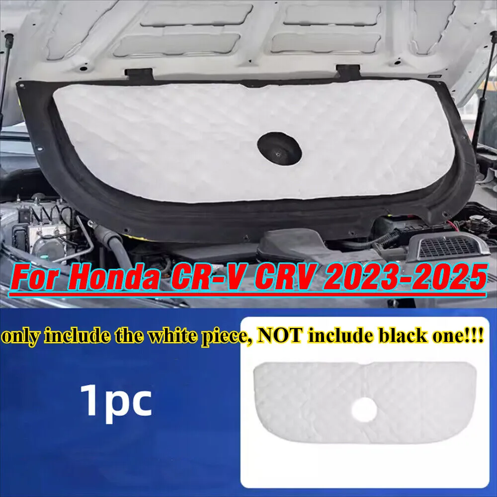 Engine Hood Insulation Pad Soundproof Heat Shield For Honda CR-V CRV 2023-2025