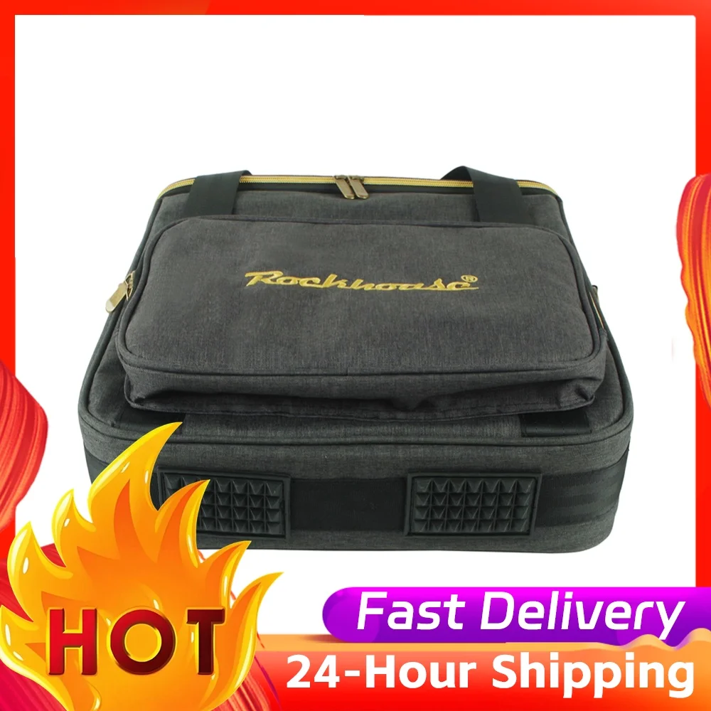 Vinyl Records Carrying Bag Large Capacity Portable Record Shoulder Bag Vinyl Records Storage Handbag Holds Up To 10 Vinyl Albums