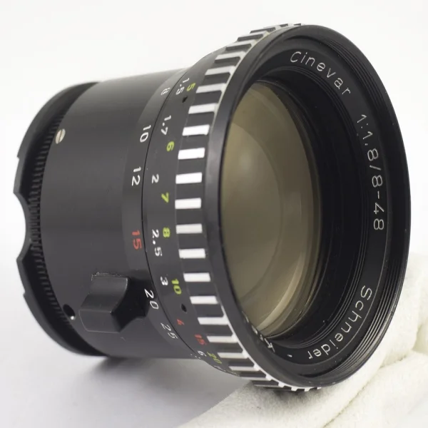 

Schneider-kreuznach Cinevar 1:1.8/8-48 Lens - Not Tested No Returns Brand New Original Spot Plc