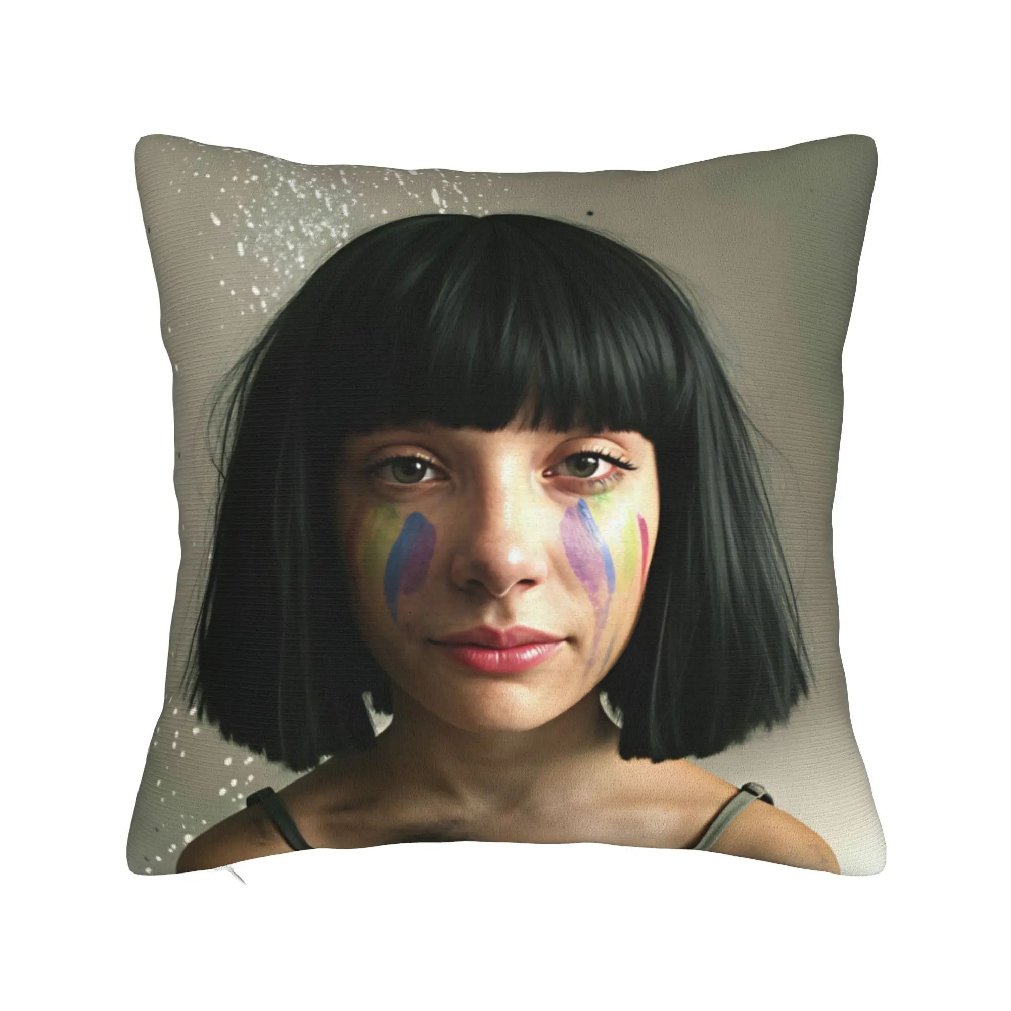Sia F-Furler Reasonable  Ranjha Pillow Case  Print Pillow Cover For Sofa Home Decoration Funny Pillowcases
