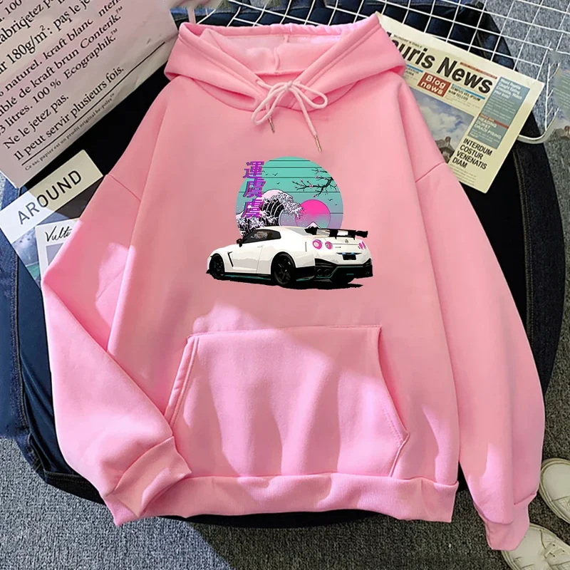 Initial D Hoodies Legend Car Print Sweatshirt Men Women Hoodie Streetwear Hip Hop Tops Anime Japanese Long Sleeve Hooded Clothes