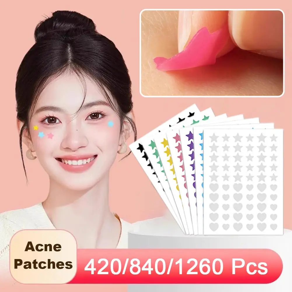 Hydrocolloid Acne Patch Concealer Patch Fade Acne Blackheads And Closed Waterproof Breathable Acne Skin Patch Makeup Tool