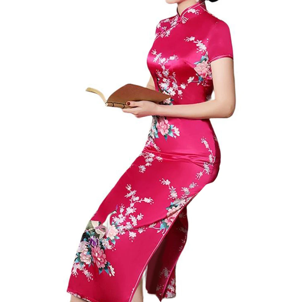 Kleid für Veranstaltungen, chinesisches traditionelles Kleid, erhältlich in den Größen S bis XL, brandneuer Zustand, modische Abendgarderobe