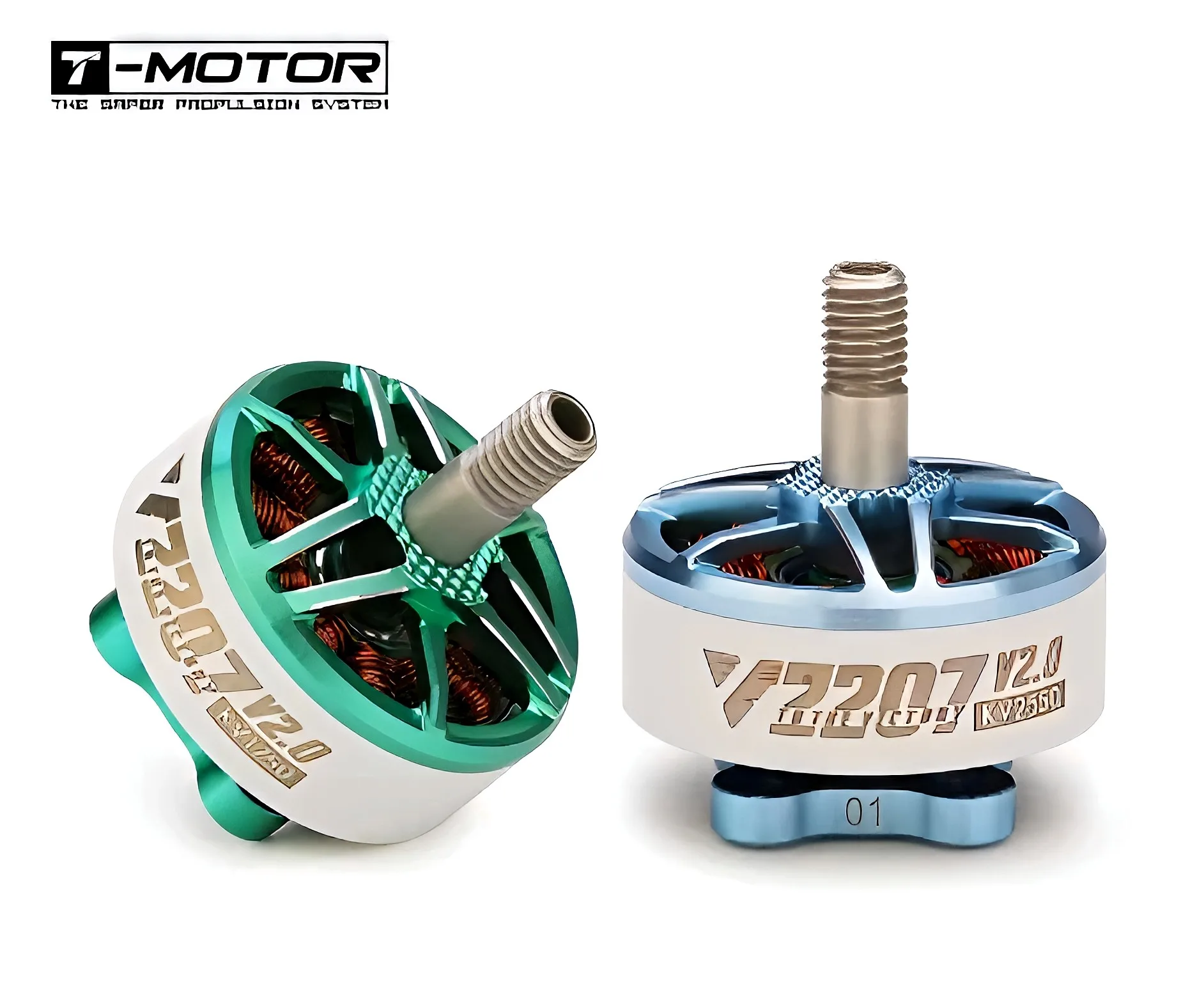 1/4PCS T-Motor Velox V2.0 V2207 2550KV 1950KV 1750KV 3S-6S FPV Brushless Motor for RC FPV Racing Freestyle 5inch Drones TMotor