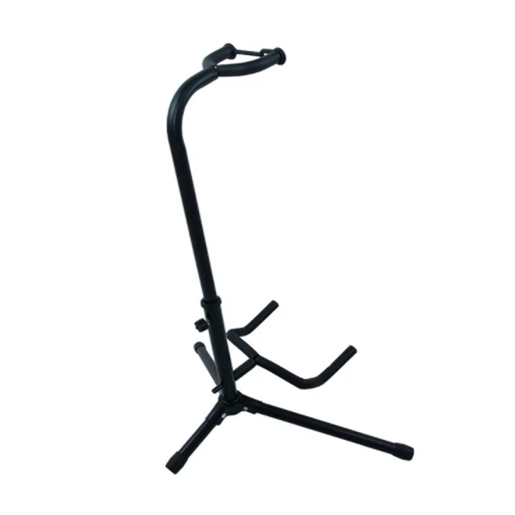 

High Quality Vertical Metal Bracket Guitar Stand With Tripod Design For Musical Instrument Accessories