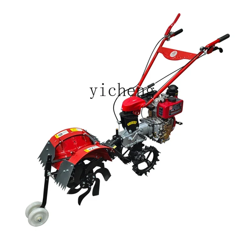 TQH Small agricultural diesel trencher Orchard trenching fertilization backfill machine Agricultural machinery Greenhouse