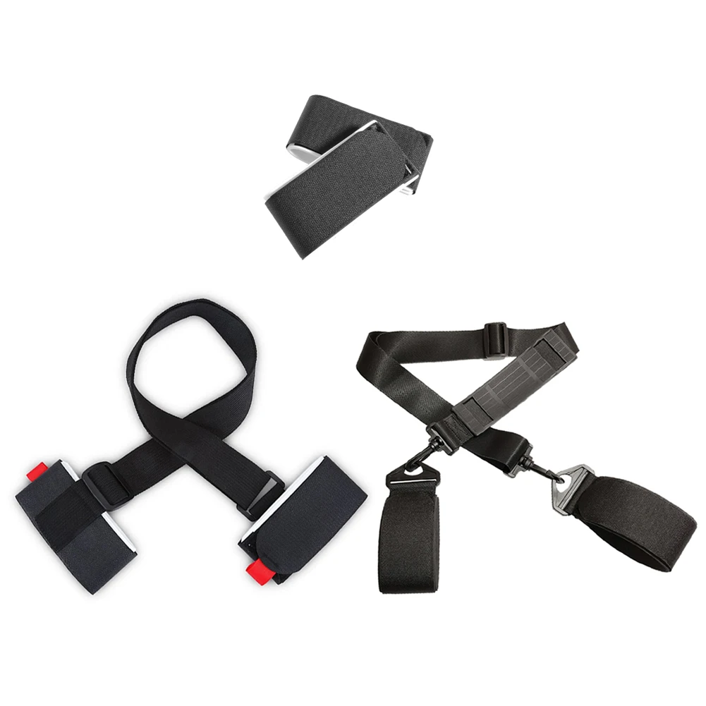 

Нейлоновые сумки для катания на лыжах, регулируемая лыжная палка, переноска для рук, ремни с ручкой для ресниц, петля с крючком для портера, защита для лыжной доски