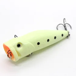 5 uds señuelo que brilla en la oscuridad cebo duro Mino lápiz onda filete VIB pequeño cebo propuesto de grasa señuelo falso fábrica de cebo de pesca