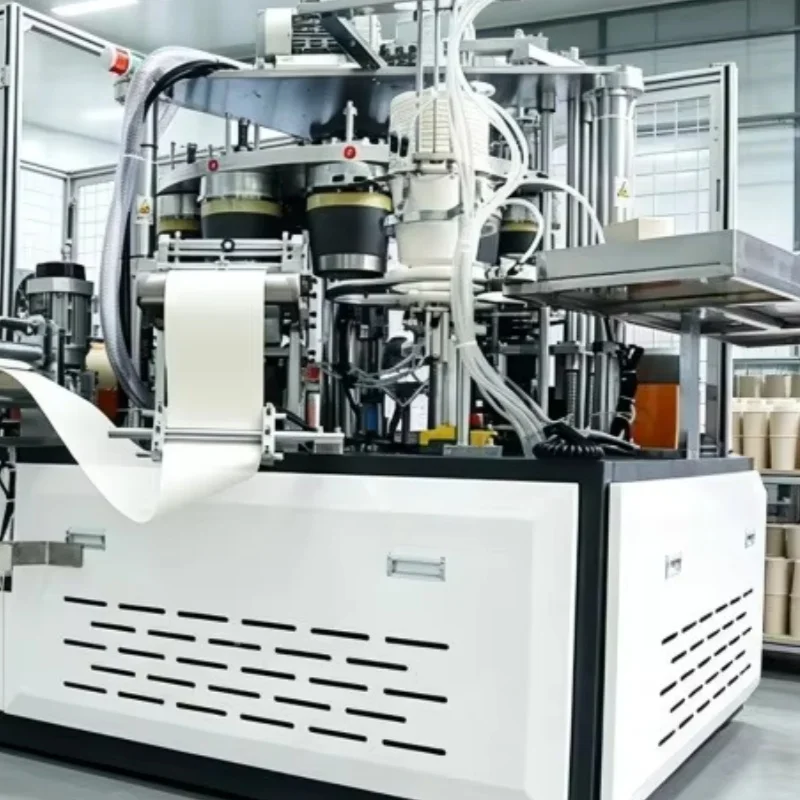 Multi Function Customizable Any Size Kraft Paper Cup Making Machine and Printing