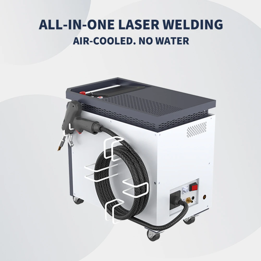 Handheld 1500W All-in-one  Welding Machine 4-in-1  Welder with air Cooling for HVAC Pipeline Welding