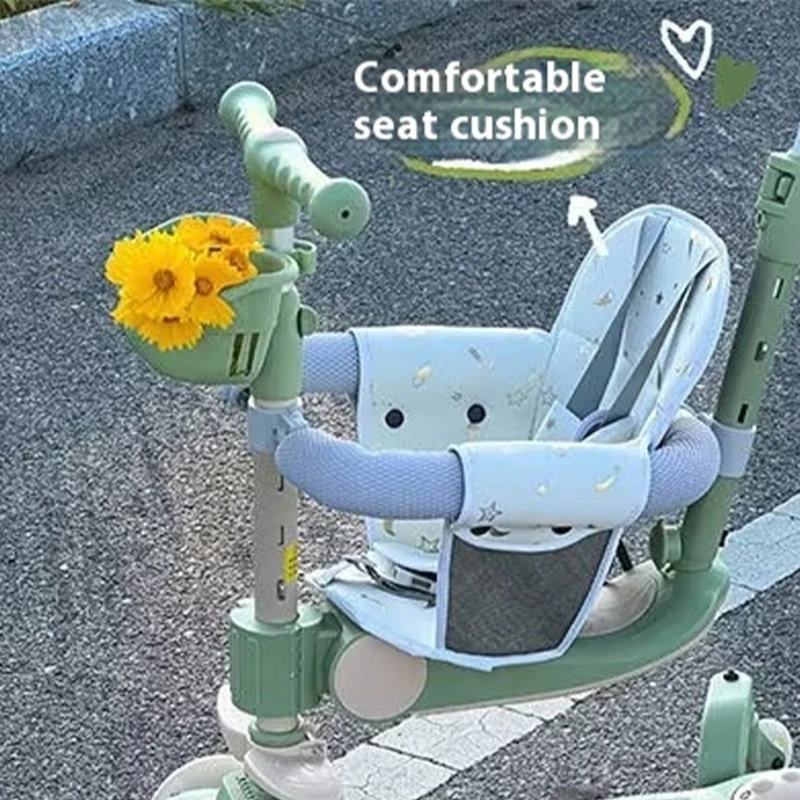 Multipurpose Strollers Cushion Tear Resistant Secure Attachment For Smooth Rides
