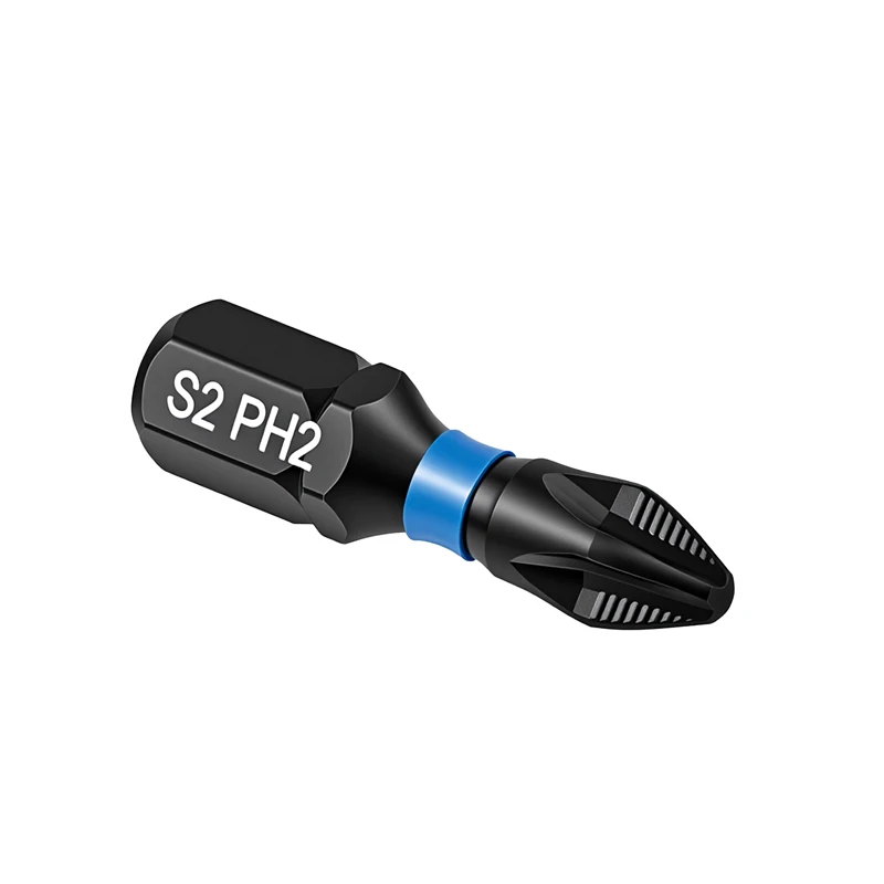 VEPAK VP1PH2025-1 Impact Drill Bit PH2 25MM High Hardness Anti-Slip Screwdriver Drill Bit Tool Accessory