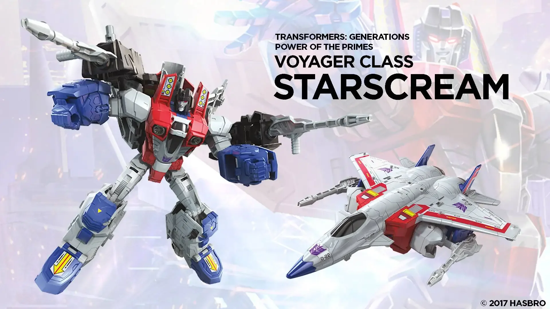 In Stock Transformers Power of The Primes Voyager Class Starscream Action Figure Model Collection Toy Gift