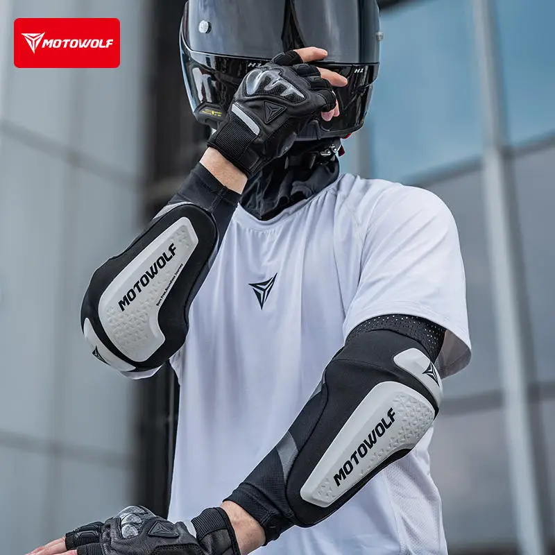 新しいオートバイ肘パッド弾性通気性アームスリーブ-mtb-サイクリング肘バイカーモトクロスバイク肘プロテクター機器
