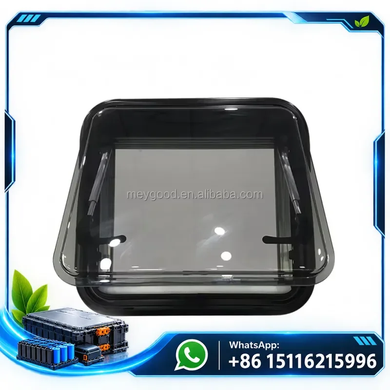300*500mm Wholesale RV Round Corner Window Aluminum Alloy Frame Motorhome Trailer Window Customizable Size for Motorhome