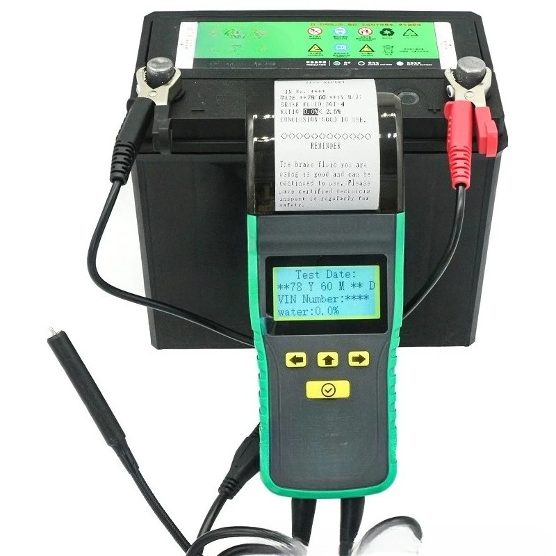 DY23D brake oil detector with printing multi-function sound and light alarm brake fluid